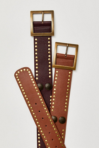 Ginger Hip Belt by Free People in Brown, Size: M/L