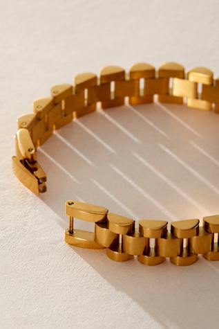 Женские часы Evie Jewelry Watch Bracelet, цвет: Золотой — фото 2
