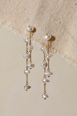 Evie Jewelry Dani Earrings at Free People in Gold