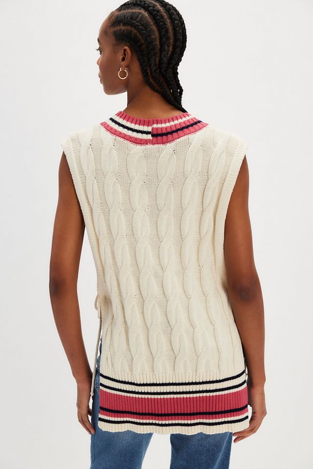 Coastal Prep Poncho Vest #1