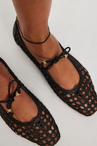 Marcie Woven Mary Janes