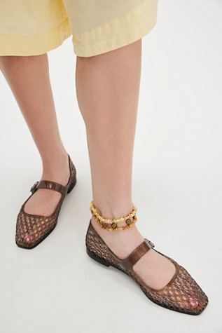 Michaela Jelly Mary Janes by Sam Edelman at Free People in Black, Size: US 6