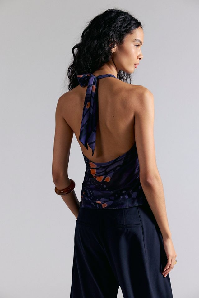 Butterfly Effect Halter Top #1