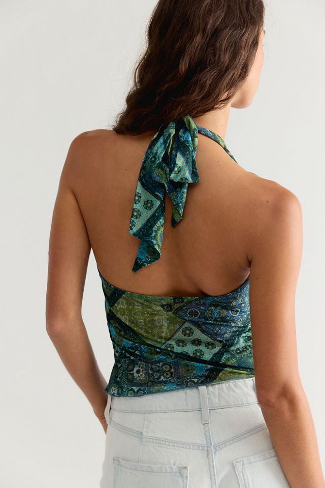 Butterfly Effect Halter Top #1