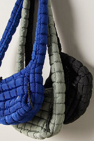 Женская сумка FP Movement Quilted Baby Carryall Sling, цвет: Чёрный — фото 7