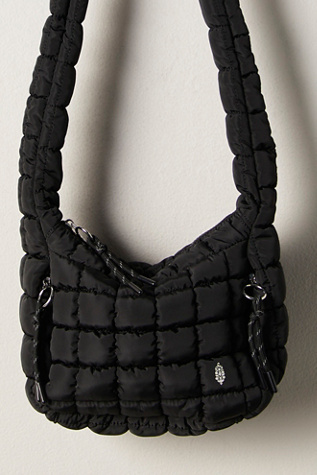 Женская сумка FP Movement Quilted Baby Carryall Sling, цвет: Чёрный — фото 2