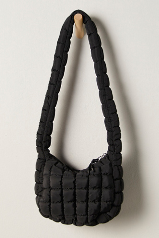 Женская сумка FP Movement Quilted Baby Carryall Sling, цвет: Чёрный — фото 3