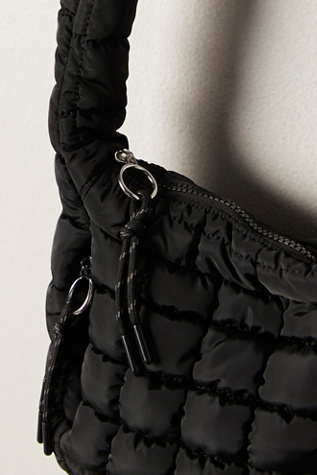 Женская сумка FP Movement Quilted Baby Carryall Sling, цвет: Чёрный — фото 4