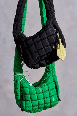 Quilted Mini Carryall Sling Bag by FP Movement at Free People, Black