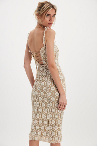 Lucinda Lace Midi Dress