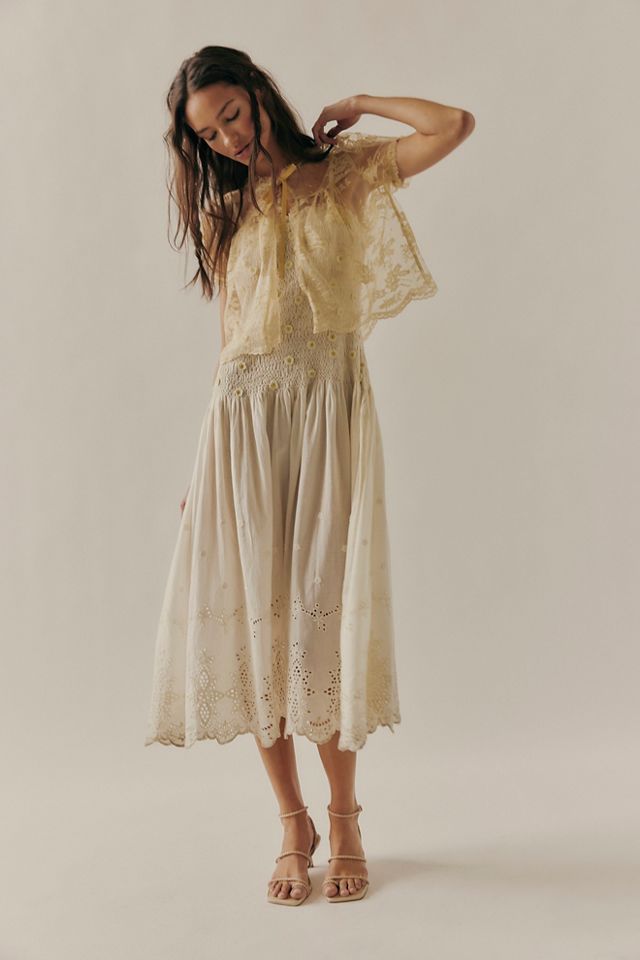 【Free People】ダフネ ミディドレス Daphne Midi Dress | Free People