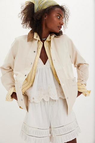 Veste Barbour Sonnie en Ivoire, pour femme taille: US 6 chez Free People