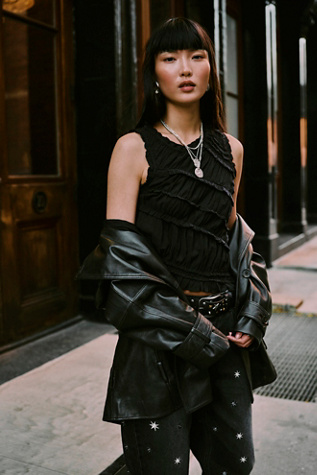 Pink Sands Smocked Top