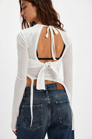 Kettel Knit Tie Strap Top