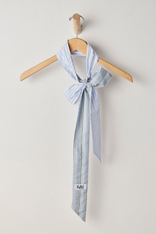 Kettel Skinny Scarf at Free People in Blue