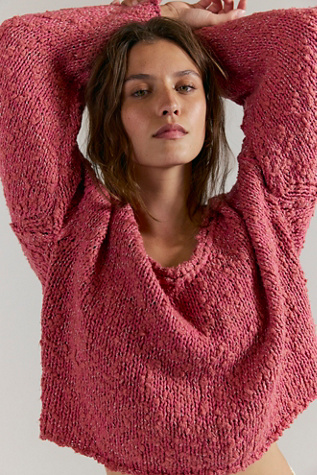 Firefly Pullover by Free People in Pink, Size: XS