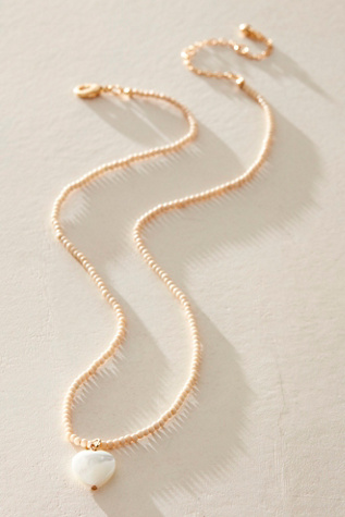 Sweeny Beaded Choker At Free People In Howlite Stone