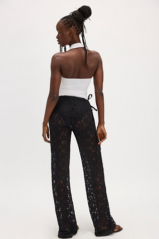 KETTEL Strappy Lace Trousers