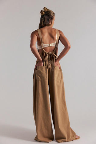 Женский комбинезон We The Free Freebird Lightweight Jumpsuit, цвет: Кешью — фото 2
