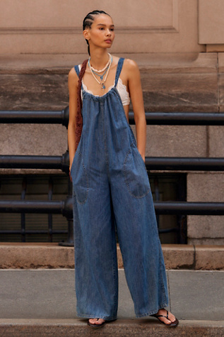 Combinaison Freebird We The Free en Stellar Blue, pour femme taille: XL chez Free People