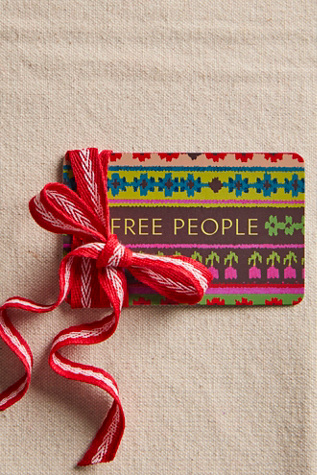 Free People Holiday Gift Card