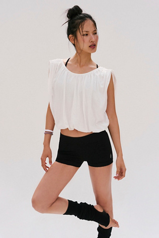 Bubble Trouble Tee by FP Movement at Free People in White, Size: Large