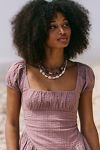 Ciara Pucker Check Midi