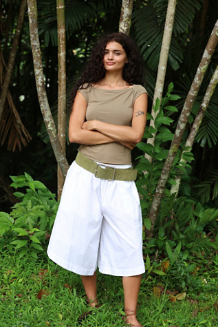 Lucca Culotte Shorts par free-est en Ivory, pour femme taille: XS chez Free People
