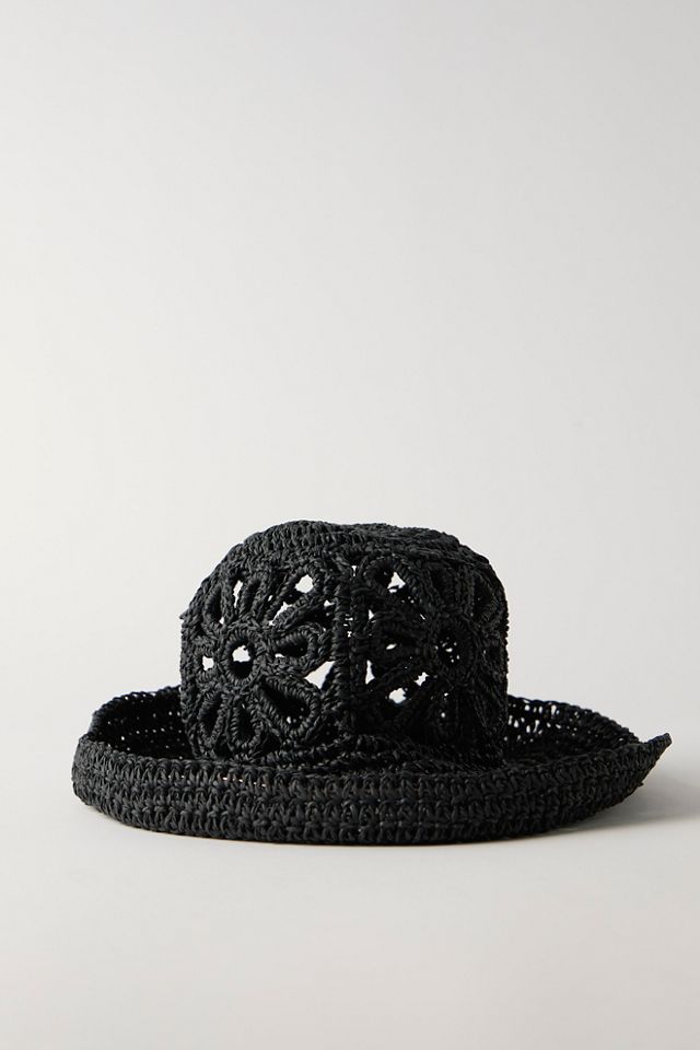 Cut-Out Daisy Straw Hat | Free People