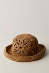 Cut-Out Daisy Straw Hat