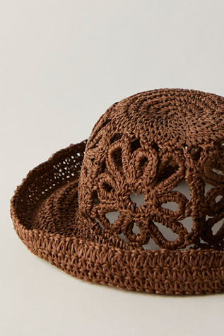 Vintage Free People Woven Hat Women main image 2