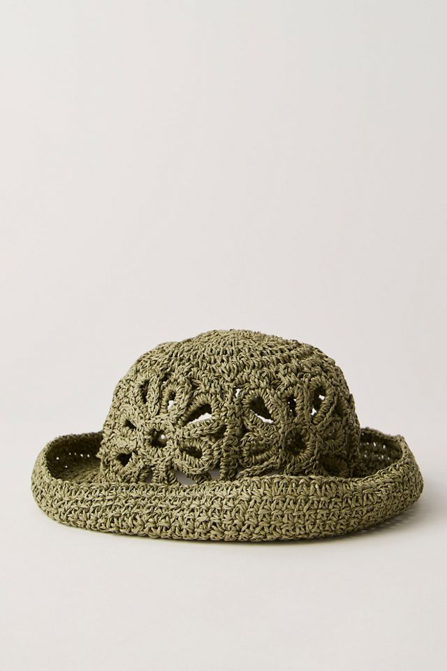 Chapeau de Paille Marguerite Ajouré #2