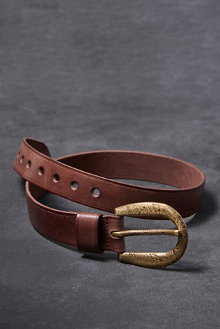 We The Free Downtown Bound Belt en Espresso, pour femme taille: S/M chez Free People