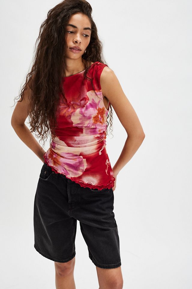 Ash Printed Knit Top #2