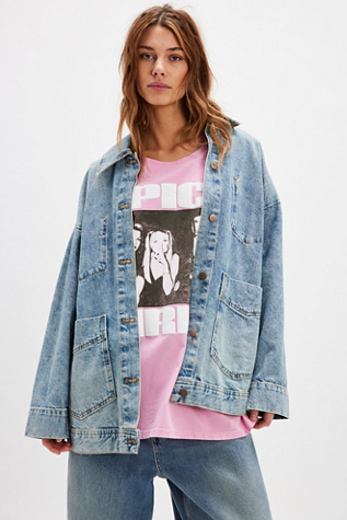 Daydreamer Spice Girls Photo OS Tee At Free People In Pink