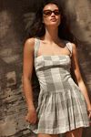 Laurel Plaid Mini Dress