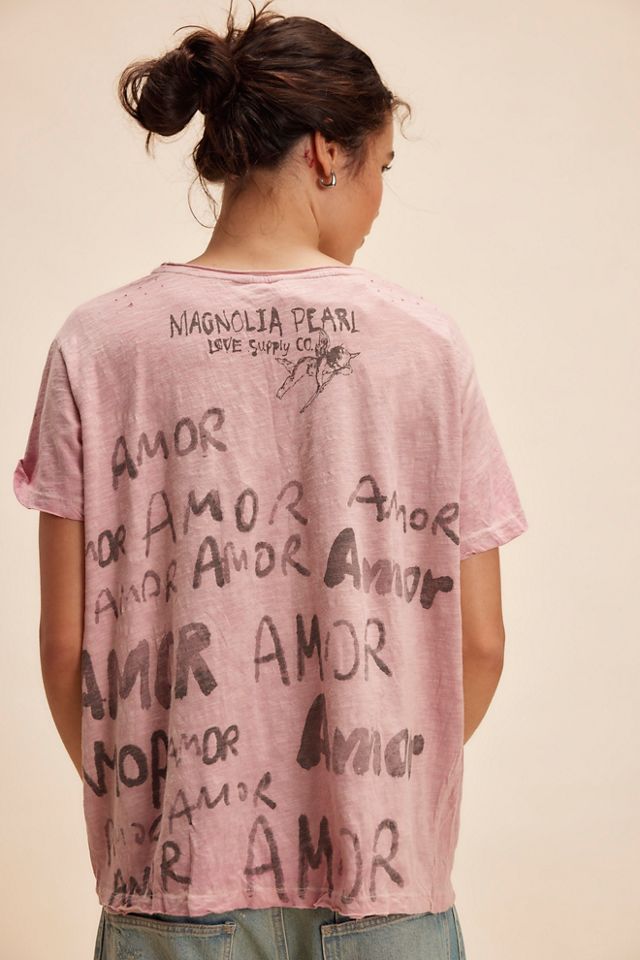 Magnolia Pearl Love Love Love Tee #1