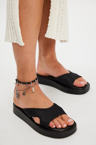 Neo Slip On Sandals by Matisse at Free People in Black, Size: US 11