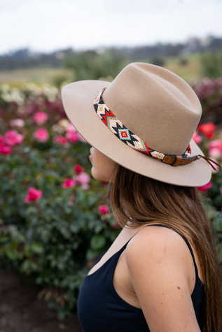 Sambboho Phoenix Hatband at Free People in Red
