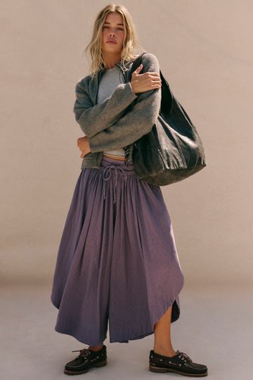 Krista Cotton-Linen Sweater Set