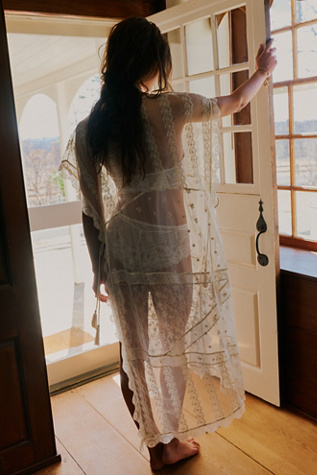 Patchwork Lace Poncho