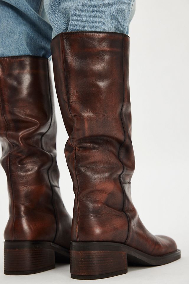 Dana Distressed Pull-On Boots #2