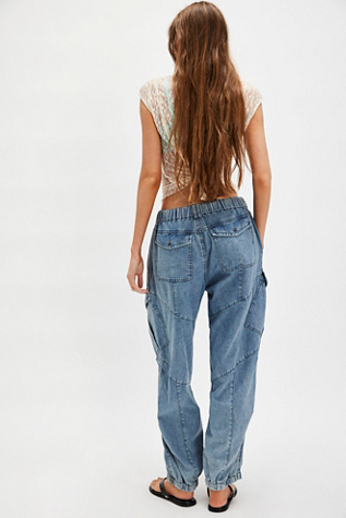 OneTeaspoon Drawstring Flight Jeans