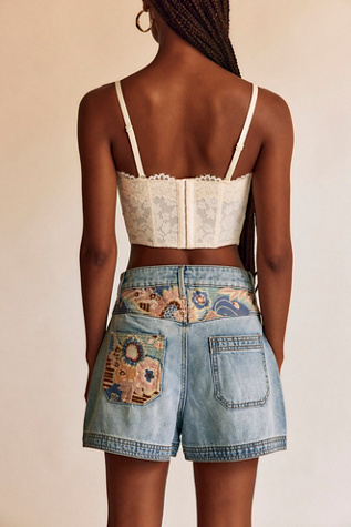 Driftwood Phoebe X Romantic Rhapsody at Free People in Light Wash, Size: 28