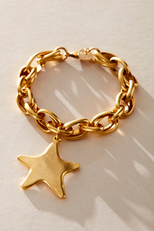 Bracha Star Shine Bracelet at Free People in Gold