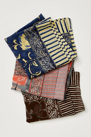 Lou Stripe Bandana At Free People In Brown