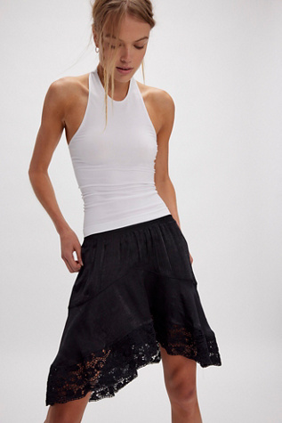 Midnight Muse Half Slip par Intimately en Noir, pour femme chez Free People