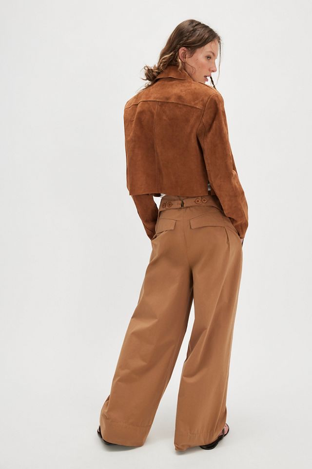 Buckle Back Trousers #3