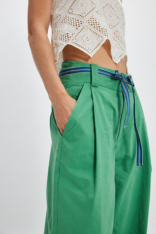 Buckle Back Trousers
