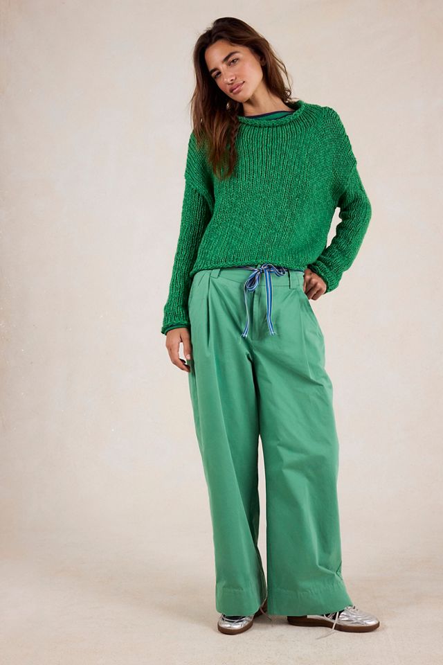 Buckle Back Trousers #2